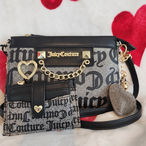 Juicy Couture Handbags - Juicy Couture chain link crossbody and Wallet